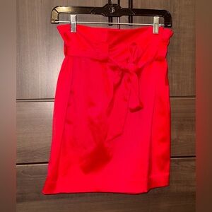 NWT Express Red Pencil Skirt Size 2